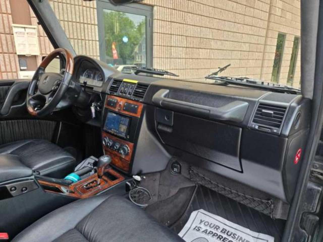 2008 Mercedes-benz G 500 Black vin: WDCYR49E48X175959