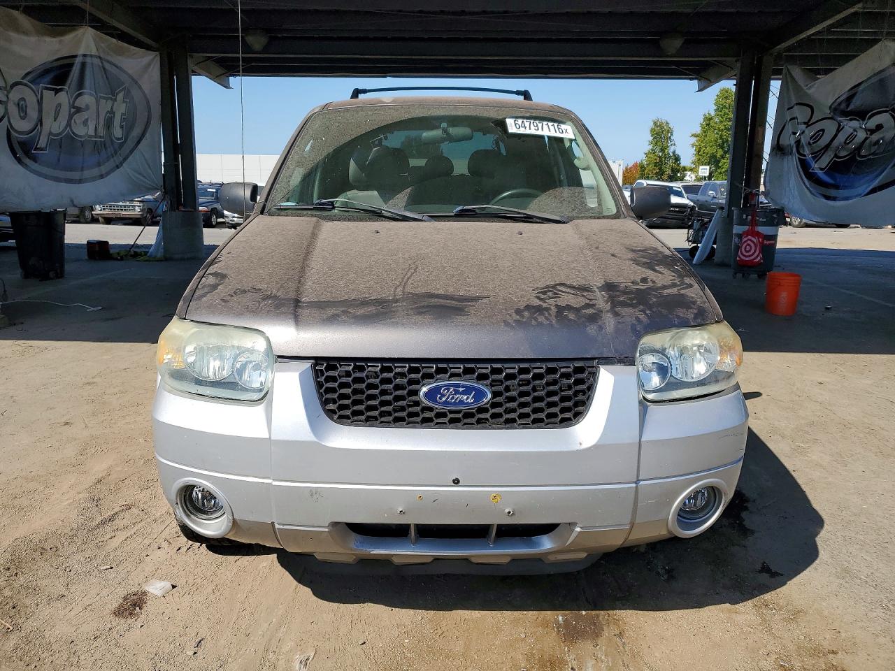 2006 Ford Escape Hev Серый vin: 1FMCU96H56KC06300