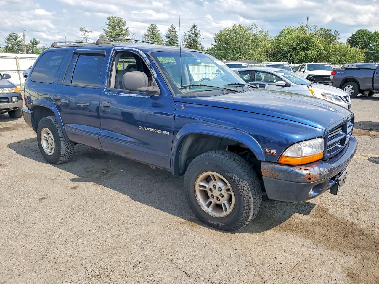 1999 Dodge Durango Blue vin: 1B4HS28Z6XF670815