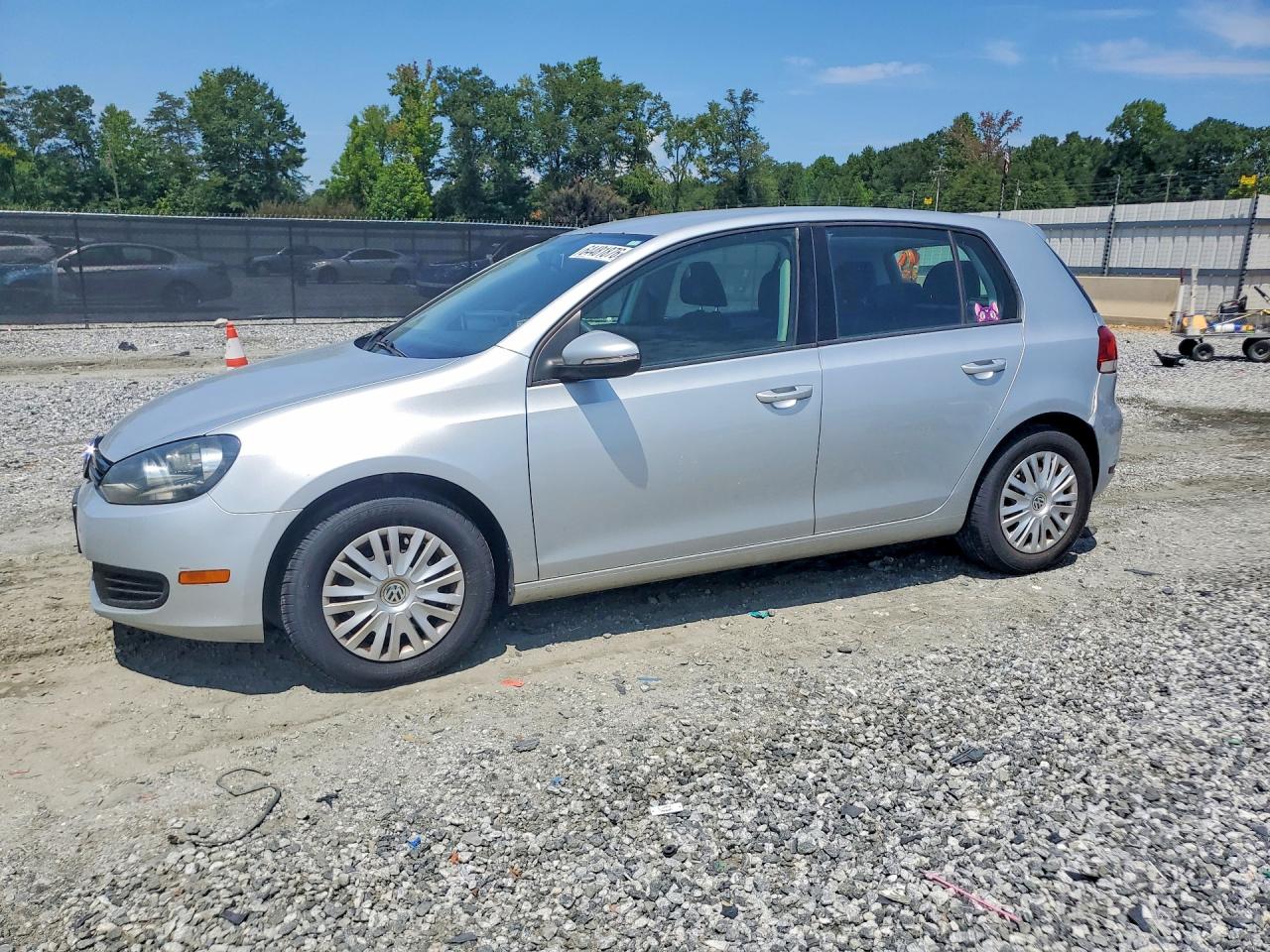 2013 Volkswagen Golf Silver vin: WVWDB7AJ7DW116911