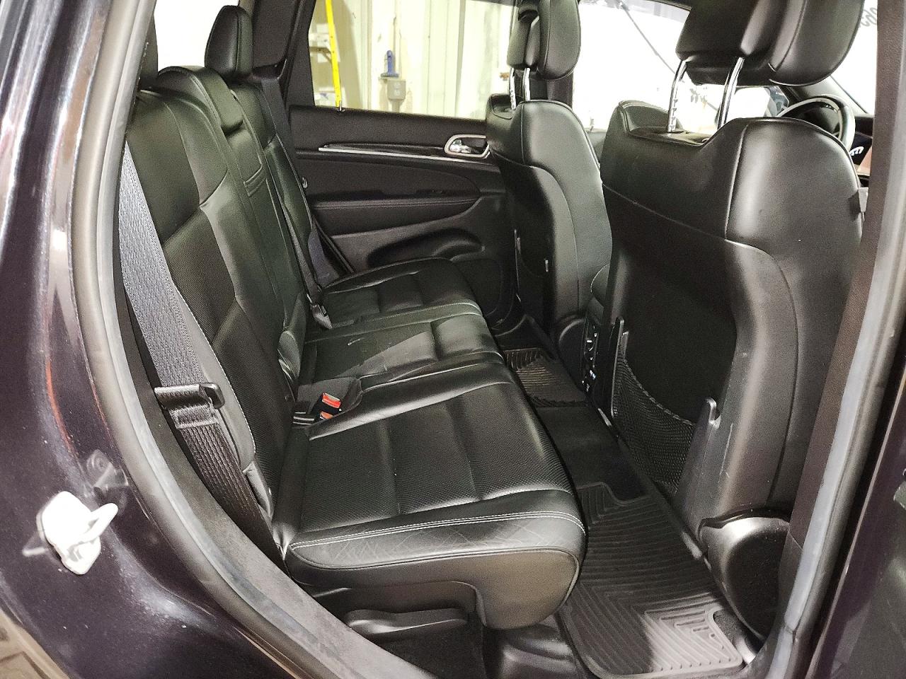 2014 Jeep Grand Cherokee Overland Black vin: 1C4RJFCG4EC386542