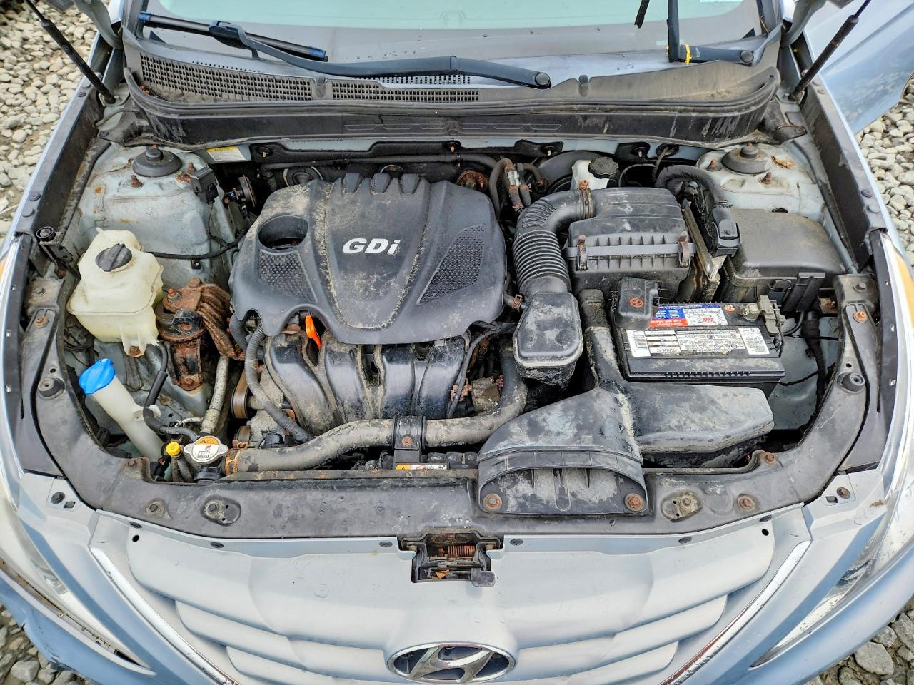2013 Hyundai Sonata Gls Blue vin: 5NPEB4ACXDH581550