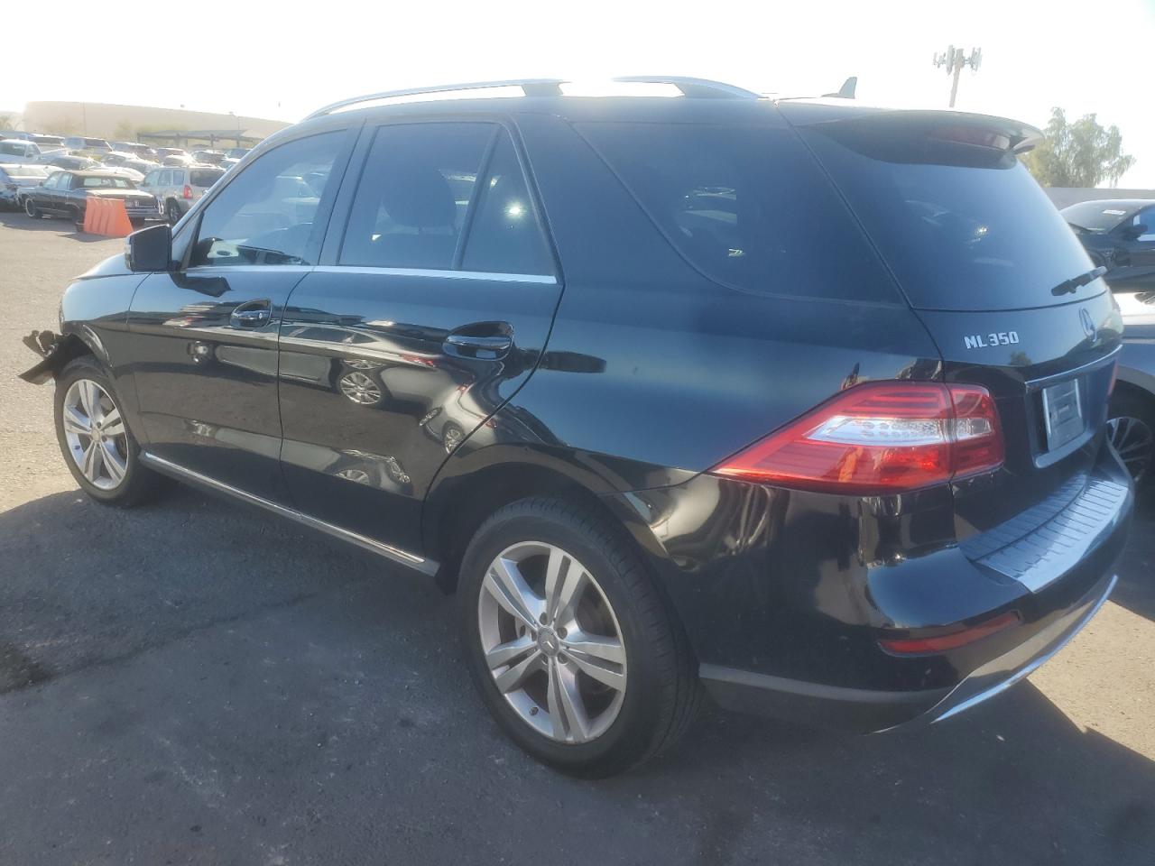 2015 Mercedes-benz Ml 350 4matic Black vin: 4JGDA5HB8FA540681