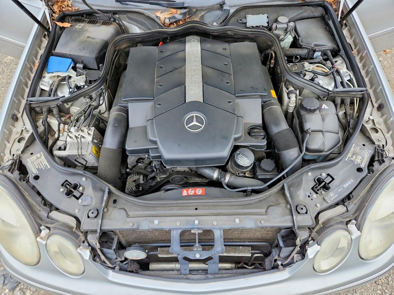 2005 Mercedes-benz E 500 Silver vin: WDBUF70J95A641696