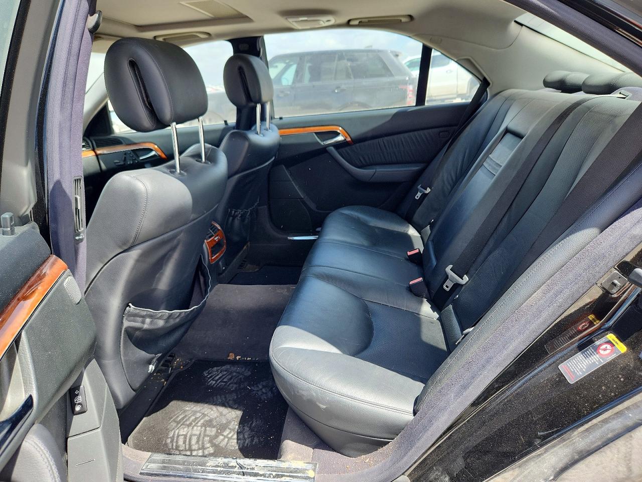 2006 Mercedes-benz S 430 4matic Black vin: WDBNG83J26A478281