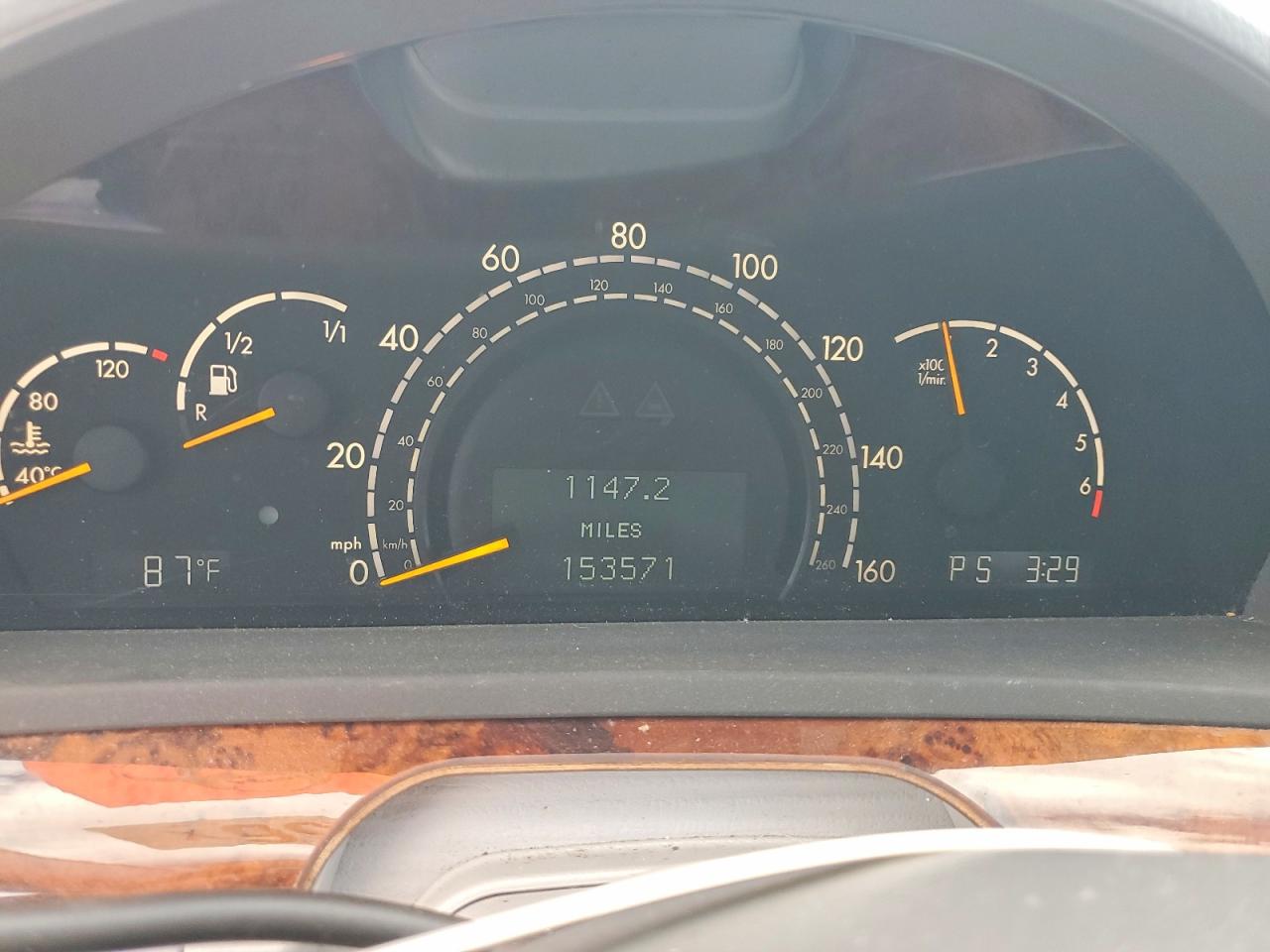 2001 Mercedes-benz S 500 Silver vin: WDBNG75J51A195535