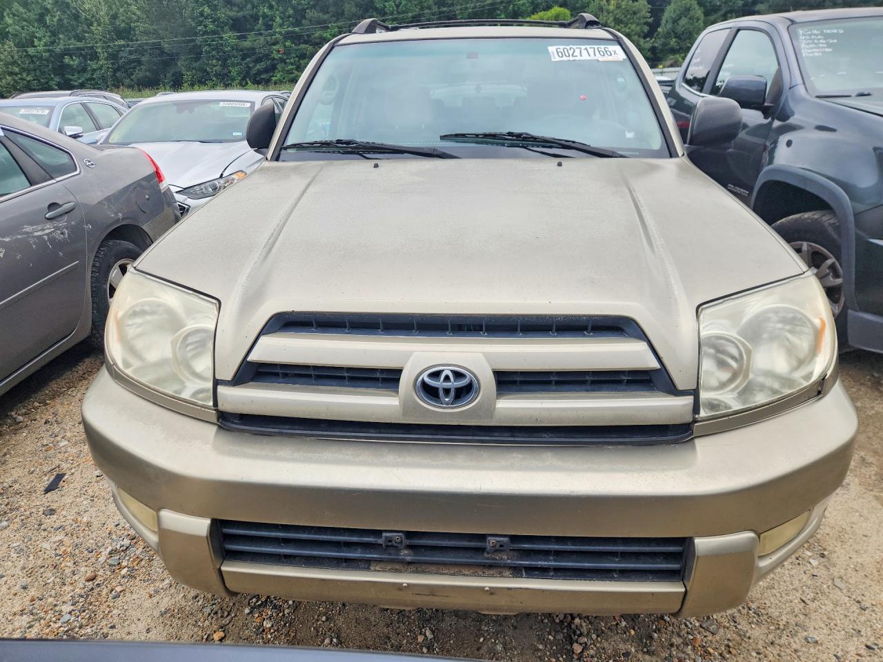 2004 Toyota 4runner Sr5 Gray vin: JTEBU14R748012953