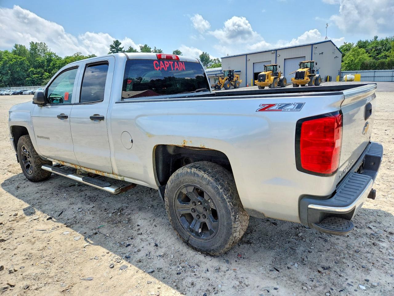 2014 Chevrolet Silverado K1500 Lt Silver vin: 1GCVKREC2EZ297993
