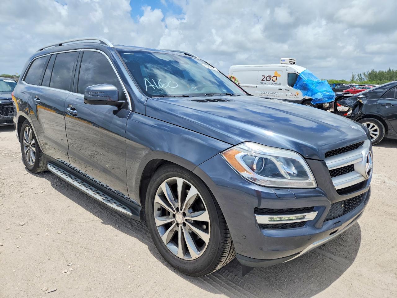 2016 Mercedes-benz Gl 450 4matic Gray vin: 4JGDF6EE5GA671025