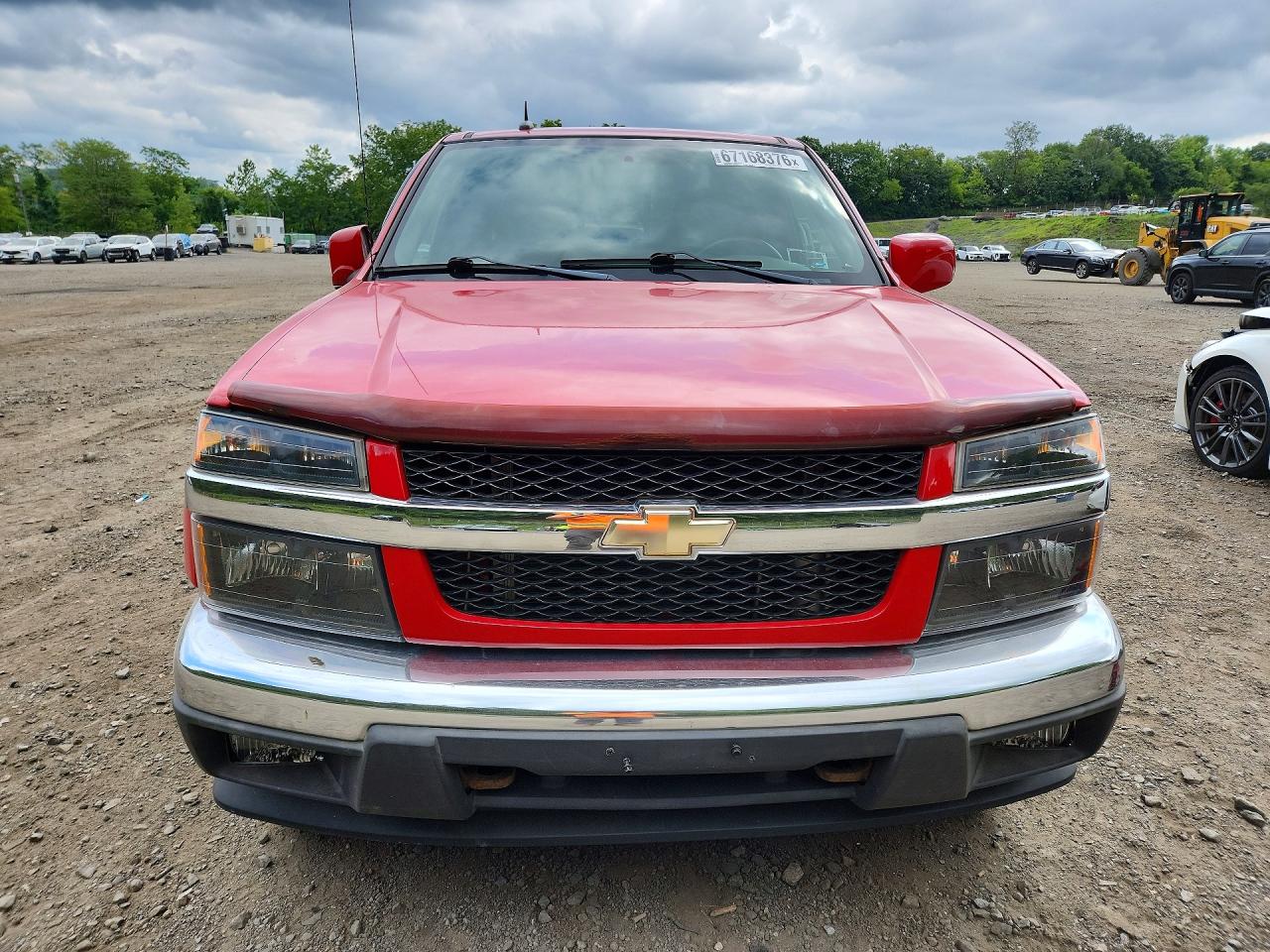 2012 Chevrolet Colorado Lt Red vin: 1GCHTDFE5C8148350