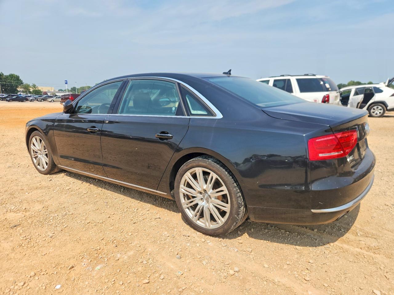 2012 Audi A8 L Quattro Black vin: WAURVAFD4CN008616