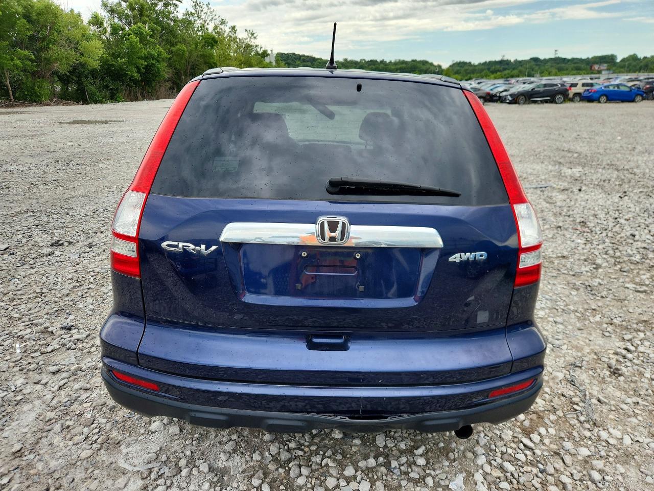 2010 Honda Cr-v Ex Blue vin: 5J6RE4H52AL002181