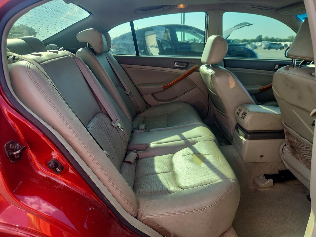 2003 Infiniti G35 Base Red vin: JNKCV51E23M305145