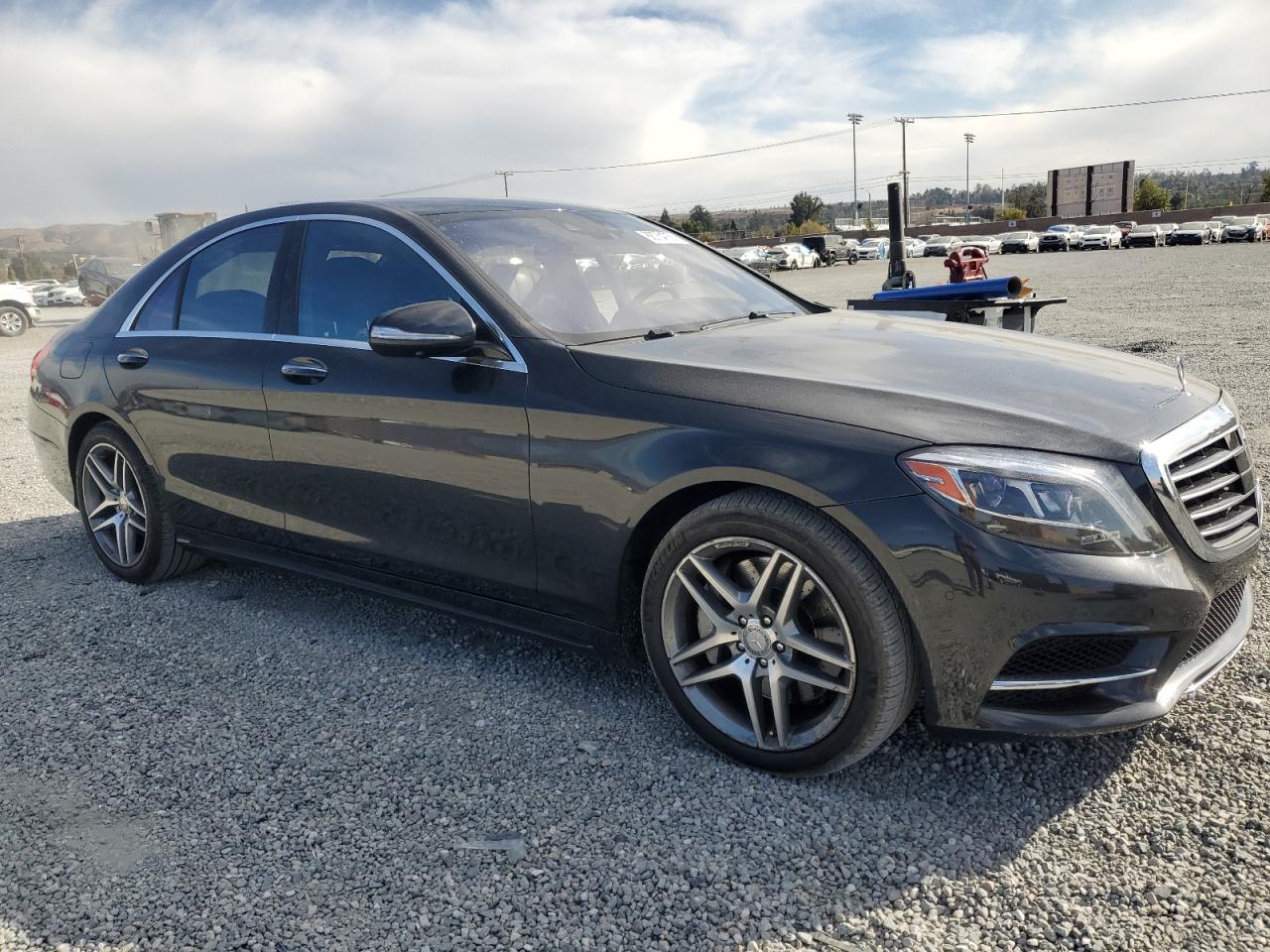 2015 Mercedes-benz S 550 4matic Черный vin: WDDUF8FBXFA187344