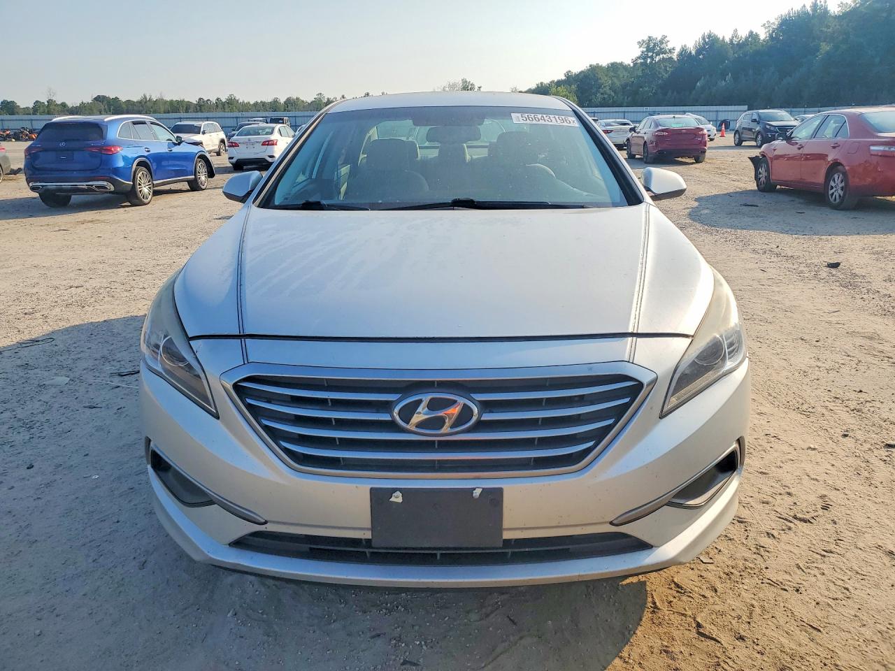 2016 Hyundai Sonata Se Серебряный vin: 5NPE24AF3GH339472