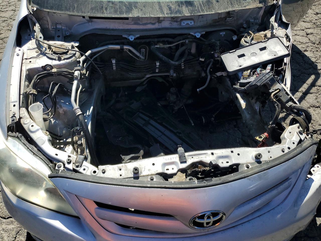 2012 Toyota Corolla L Серебряный vin: 5YFBU4EE2CP037764