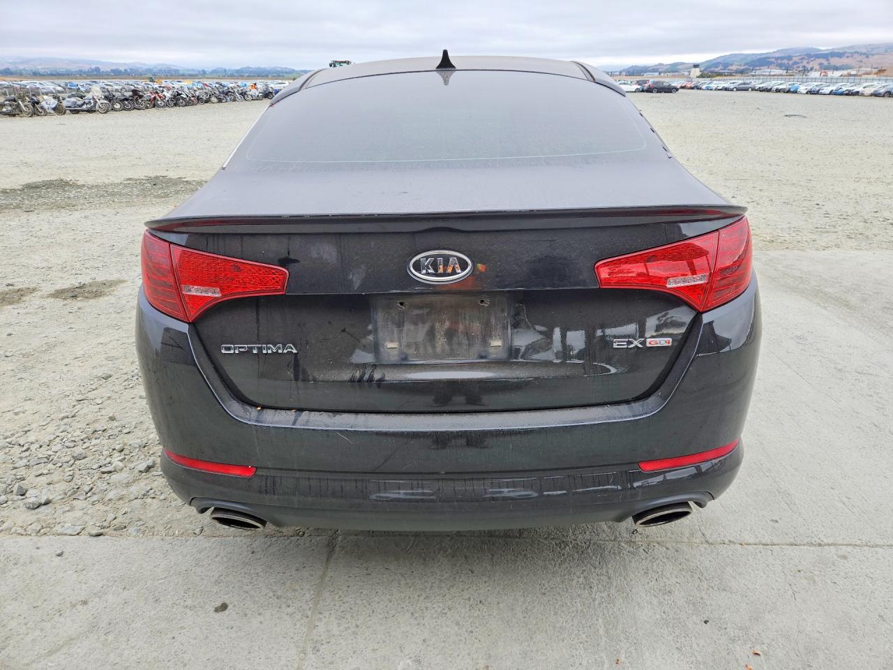 2012 Kia Optima Ex Black vin: 5XXGN4A76CG022316