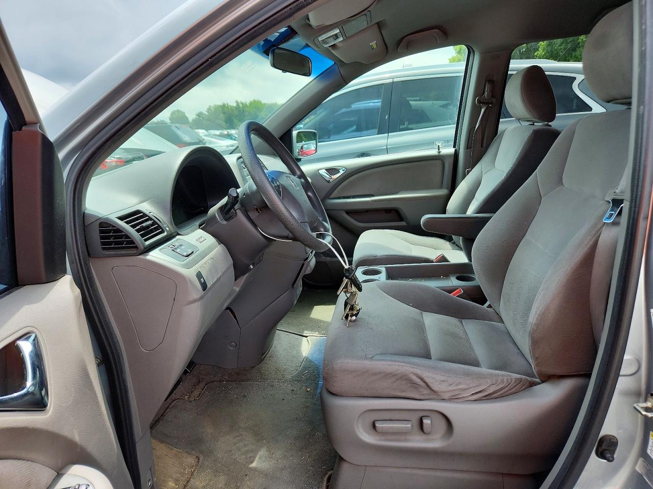 2009 Honda Odyssey Ex Blue vin: 5FNRL38439B054950