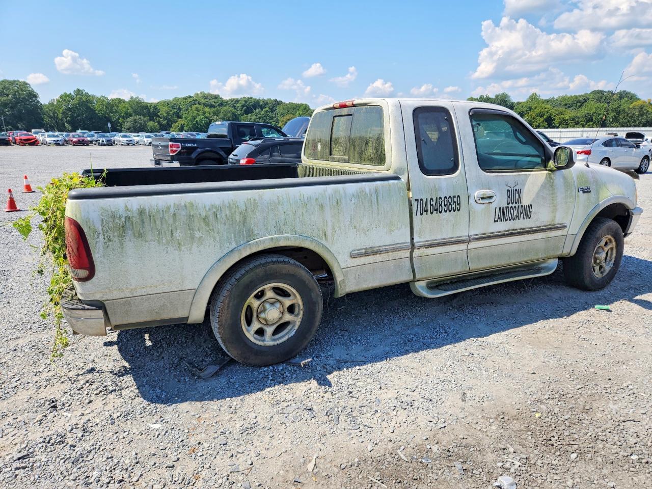 1997 Ford F150 White vin: 1FTEX18L4VNB87808