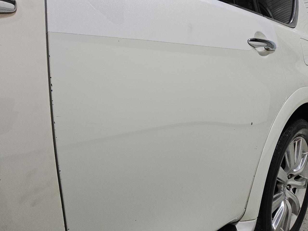 2012 Infiniti Qx56 Base White vin: JN8AZ2NE2C9023374 Damage: Left Rear Door, Previous Repair, Substandard Repair