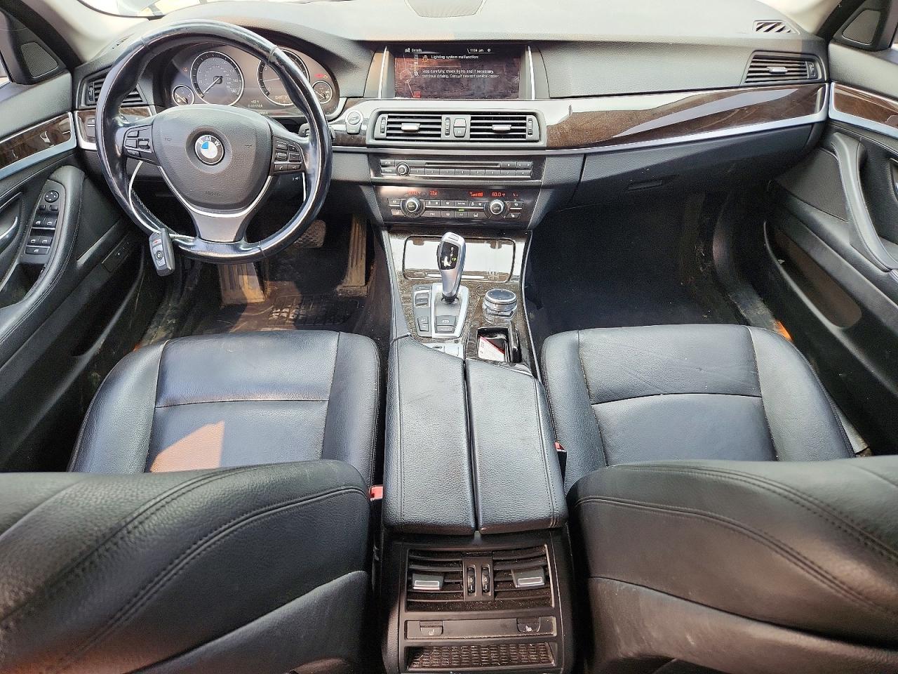 2015 Bmw 528 Xi Черный vin: WBA5A7C54FD620898