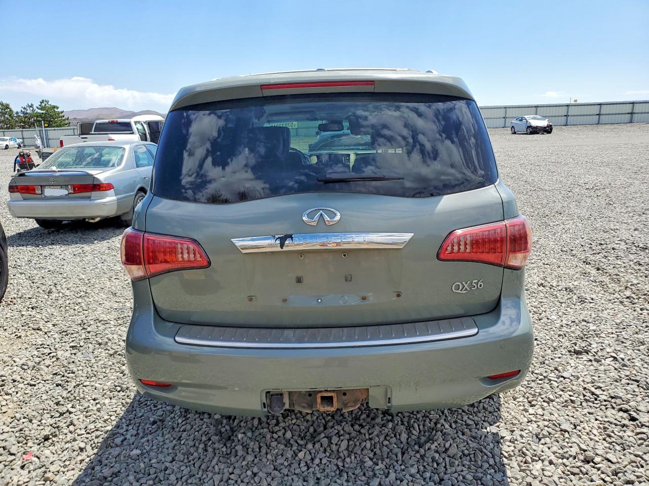 2012 Infiniti Qx56 Base Green vin: JN8AZ2NC4C9316031