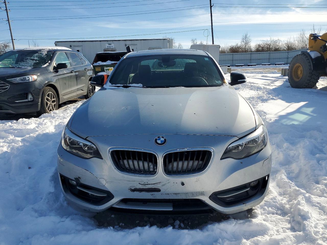 2015 Bmw 228 I Sulev Silver vin: WBA1F9C56FVW98637