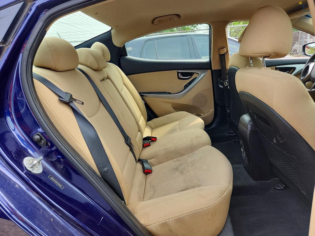 2013 Hyundai Elantra Gls Blue vin: 5NPDH4AE0DH195098
