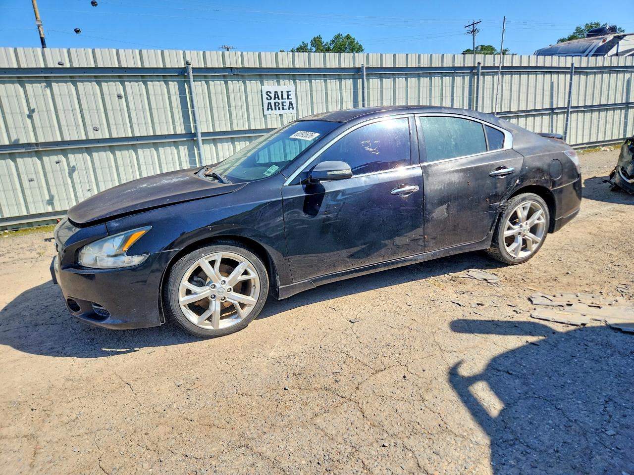 2012 Nissan Maxima 3.5 S Black vin: 1N4AA5AP1CC818047