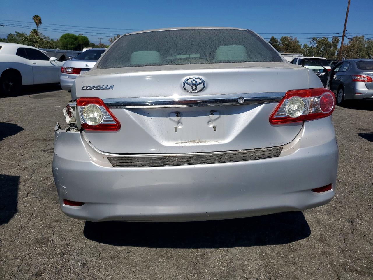 2012 Toyota Corolla L Серебряный vin: 5YFBU4EE2CP037764