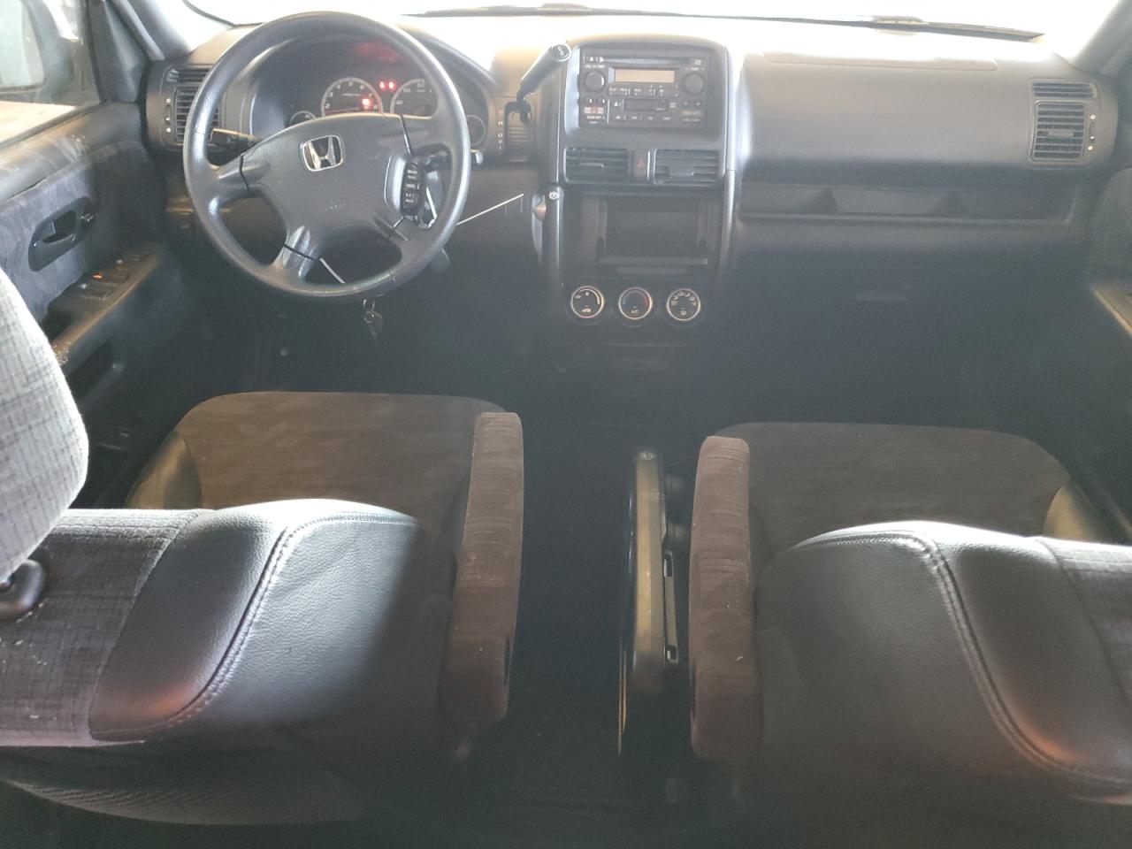 2004 Honda Cr-v Lx Blue vin: JHLRD68464C022534