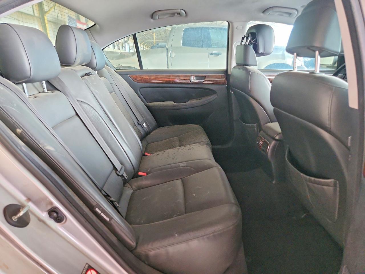 2011 Hyundai Genesis 3.8l Silver vin: KMHGC4DE6BU118340
