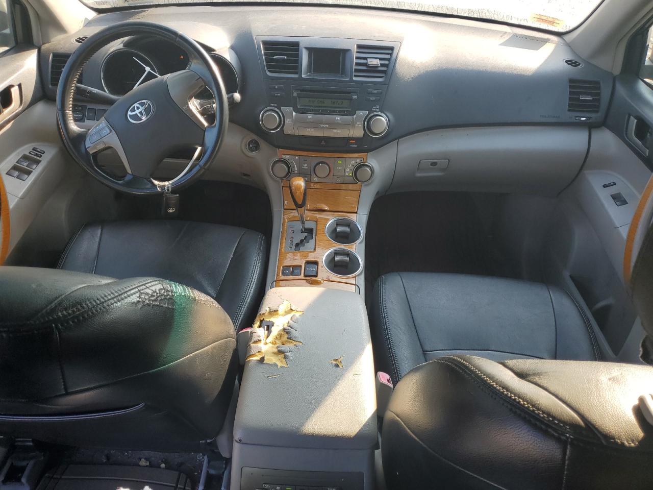 2010 Toyota Highlander Hybrid Черный vin: JTEBW3EH6A2039717