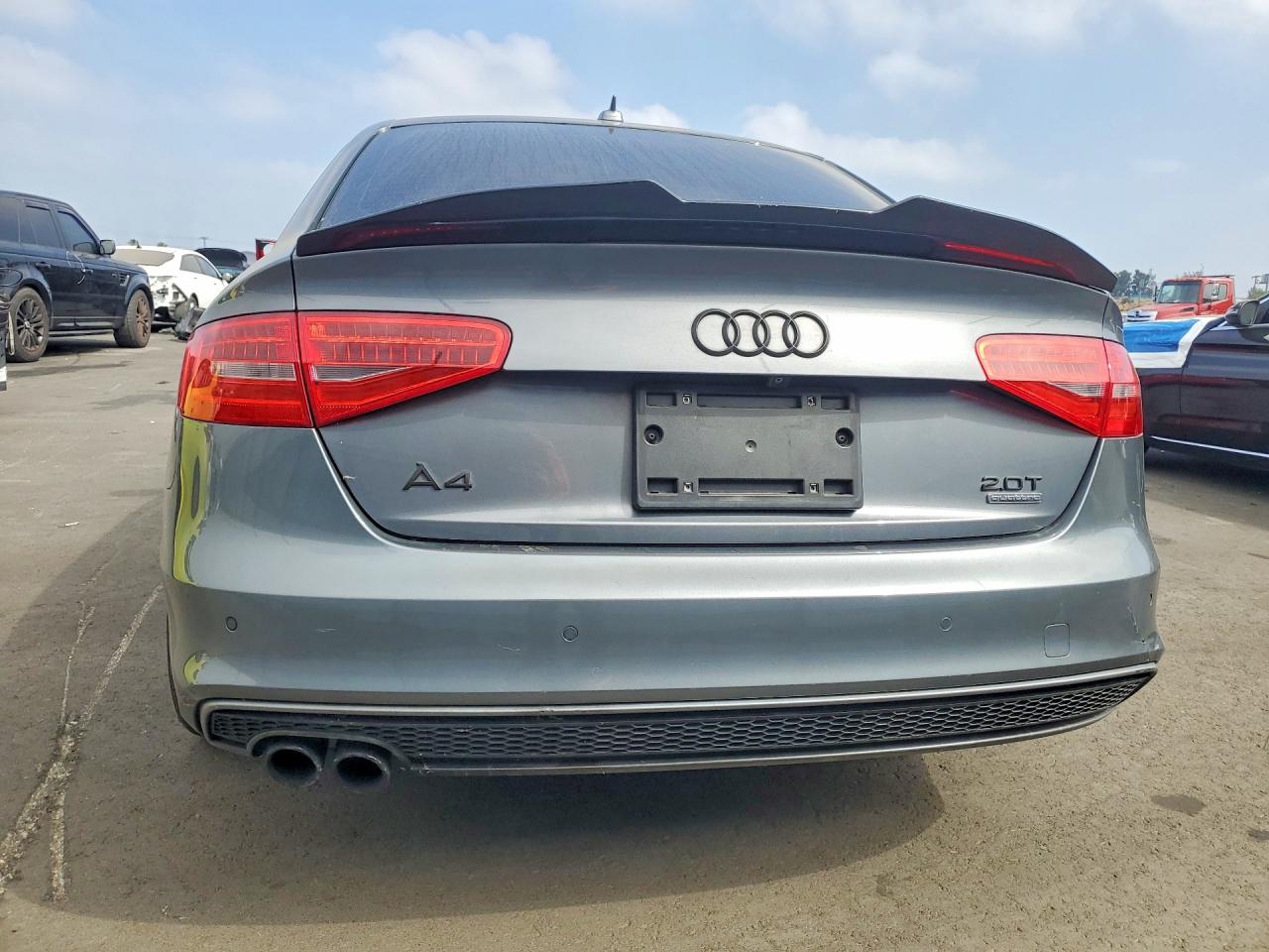 2015 Audi A4 Premium Plus Gray vin: WAUFFAFL8FA076727