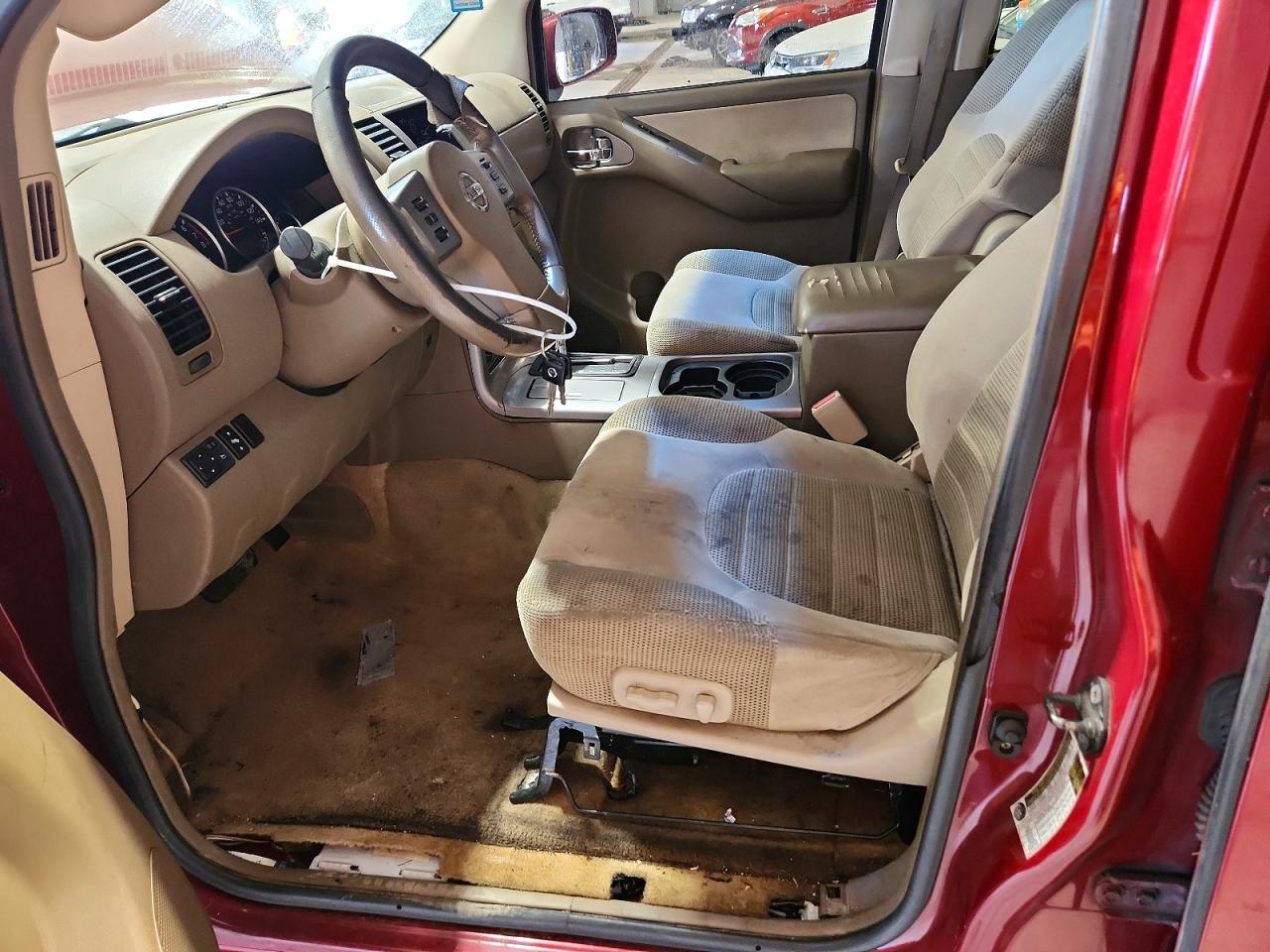 2006 Nissan Pathfinder S Red vin: 5N1AR18W86C607677