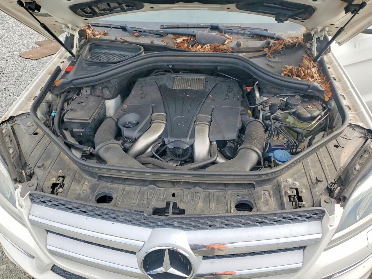 2014 Mercedes-benz Gl 450 4matic White vin: 4JGDF7CEXEA341872