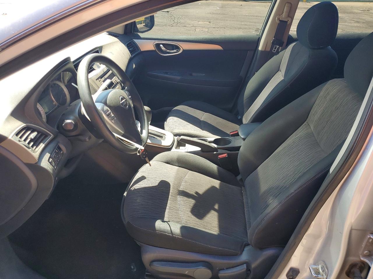 2014 Nissan Sentra Sv Silver vin: 3N1AB7AP3EY261738
