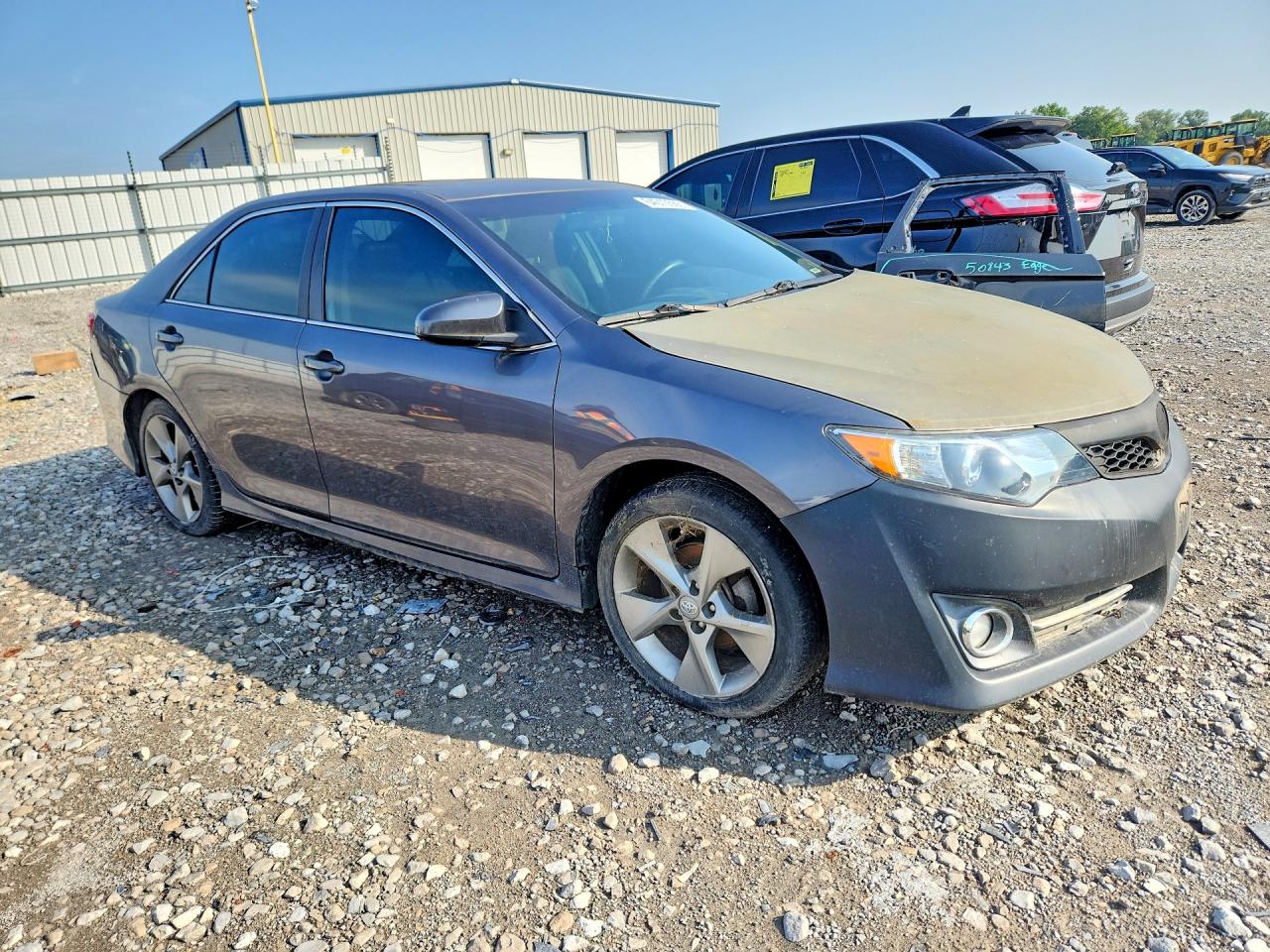 2014 Toyota Camry Se Sport Серый vin: 4T1BF1FK0EU458817