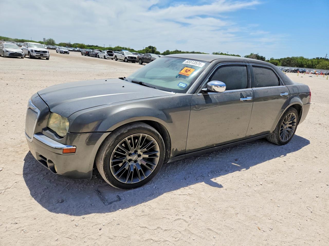 2008 Chrysler 300c Silver vin: 2C3KA63H88H219875