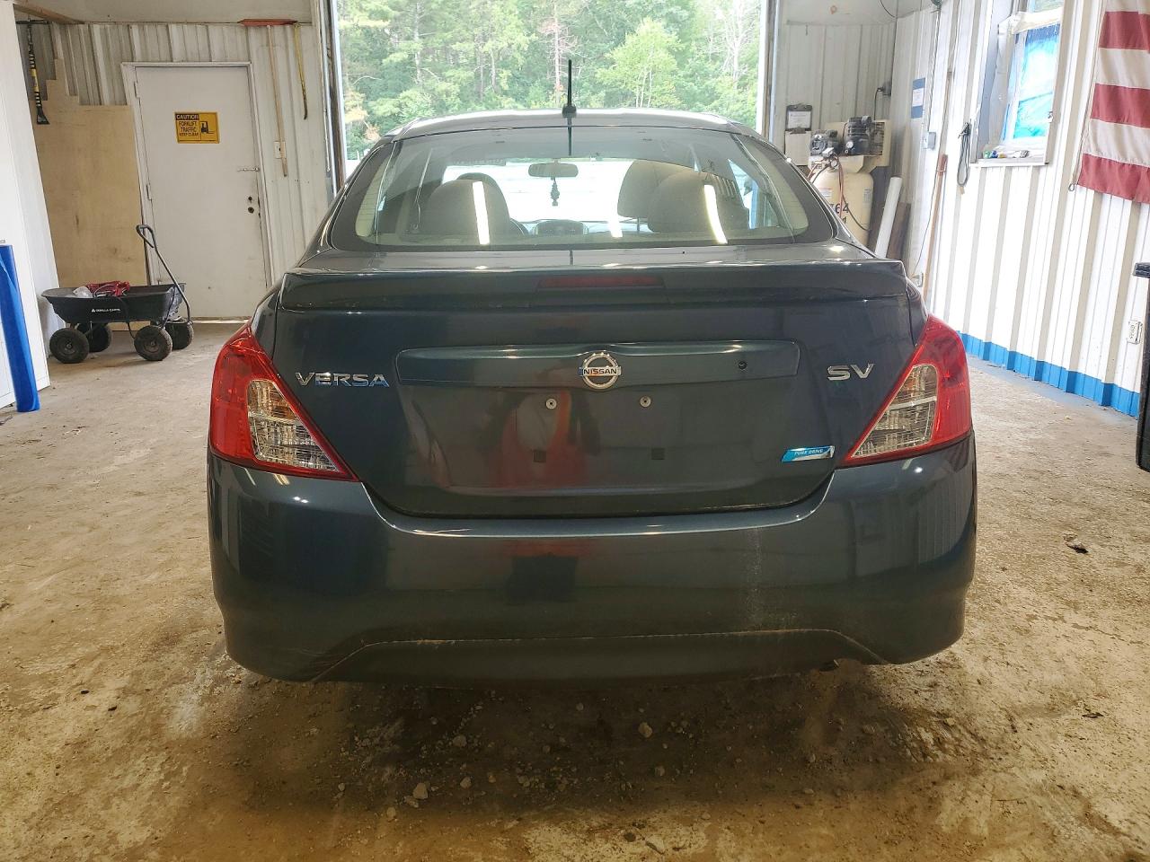 2015 Nissan Versa 1.6 Sv Blue vin: 3N1CN7AP6FL837868