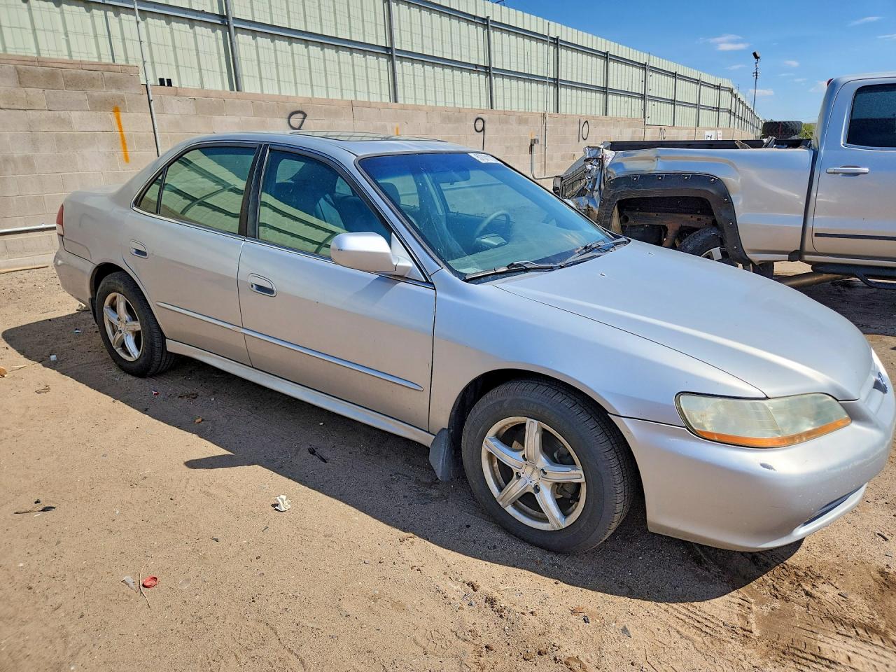 2002 Honda Accord Ex Серебряный vin: 1HGCG56632A087876