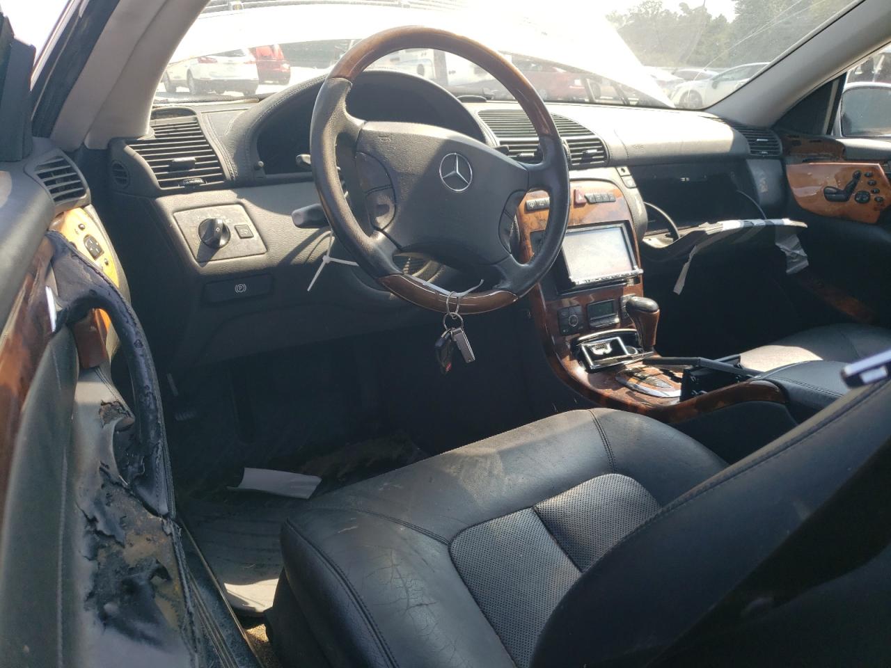 2004 Mercedes-benz Cl 500 Silver vin: WDBPJ75J84A040153