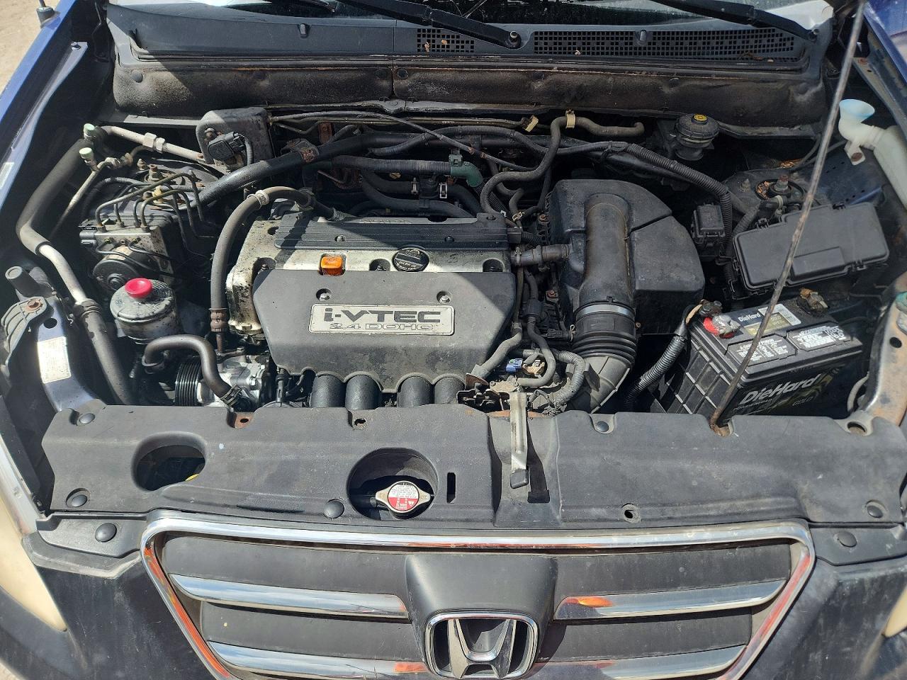 2006 Honda Cr-v Lx Blue vin: JHLRD78526C043205