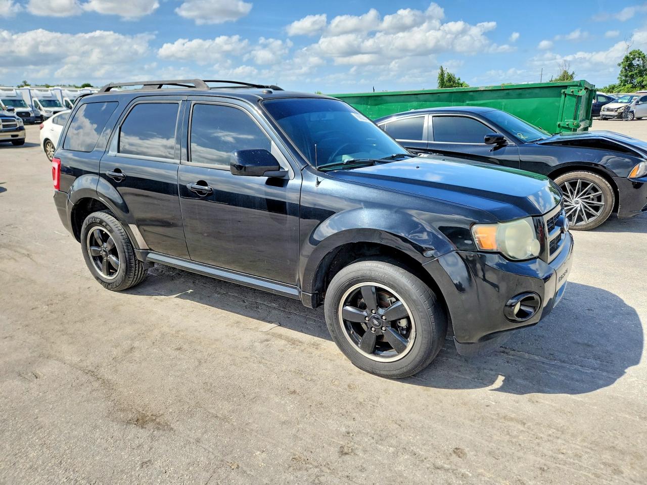 2010 Ford Escape Xlt Black vin: 1FMCU0D77AKA92511