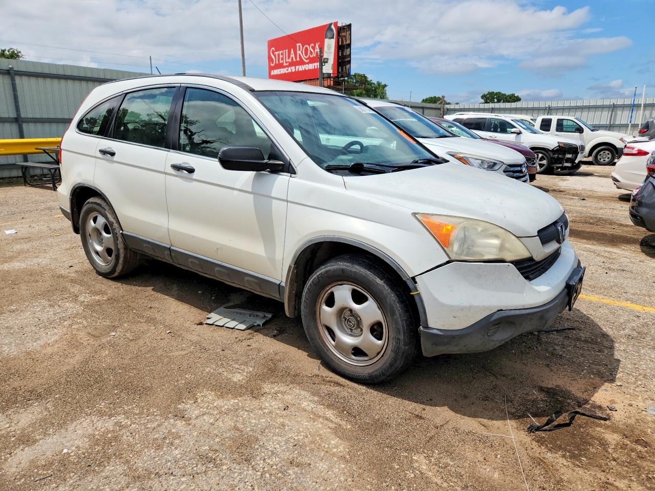 2008 Honda Cr-v Lx Белый vin: JHLRE48378C043035