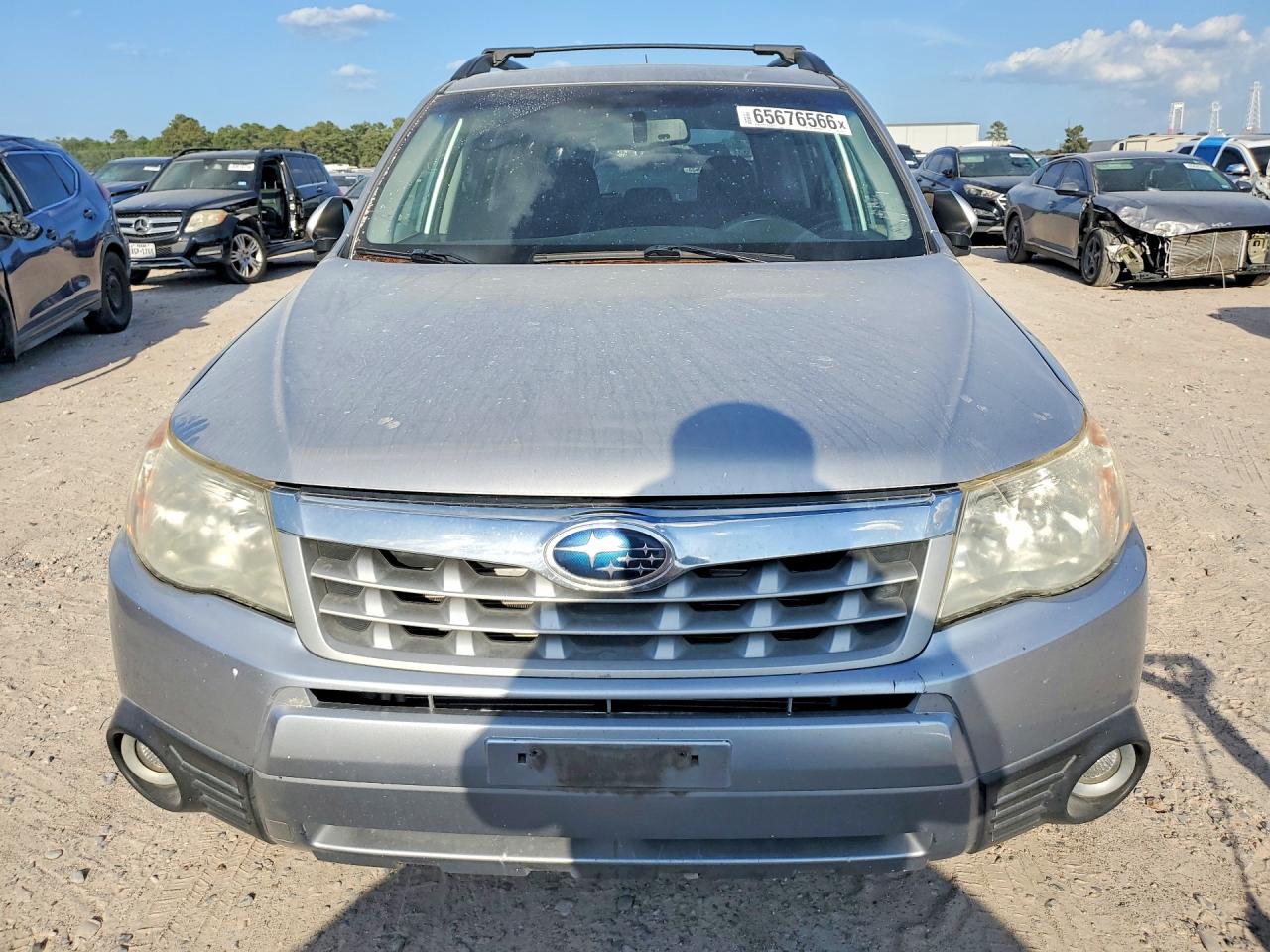 2012 Subaru Forester Limited Silver vin: JF2SHBEC7CH412911
