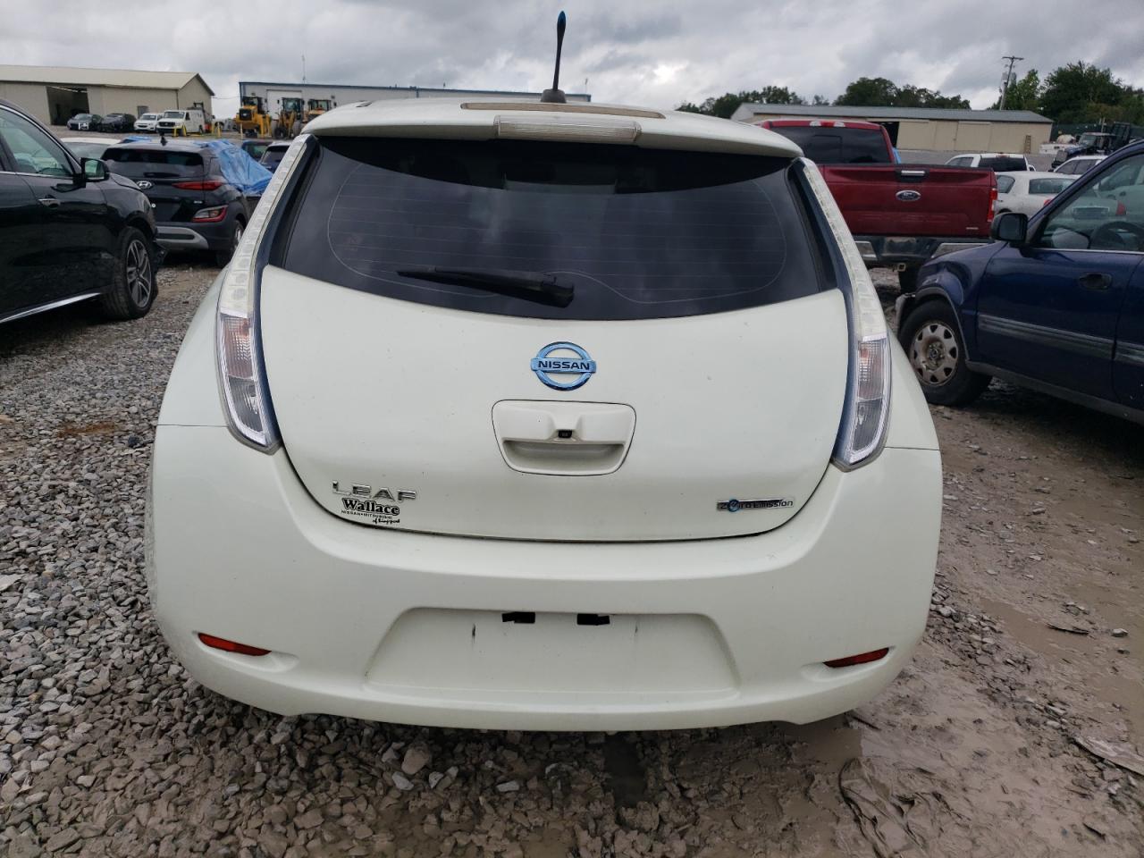 2011 Nissan Leaf Sv Белый vin: JN1AZ0CP0BT005898
