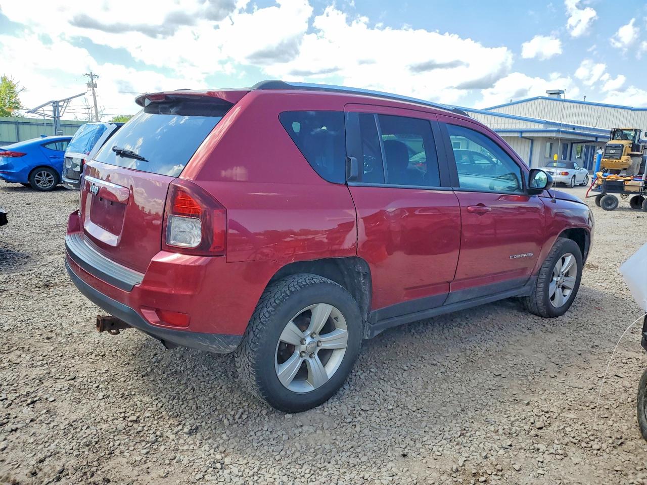 2014 Jeep Compass Sport Красный vin: 1C4NJDBB4ED592351
