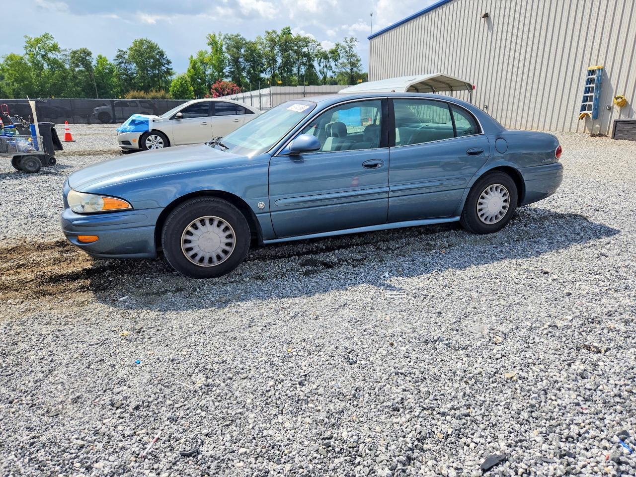 2002 Buick Lesabre Custom Blue vin: 1G4HP54K82U252898