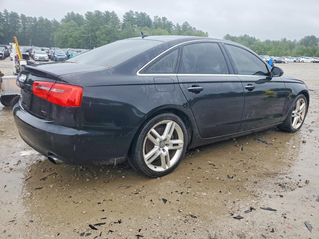 2015 Audi A6 Premium Plus Black vin: WAUGFAFC7FN031243